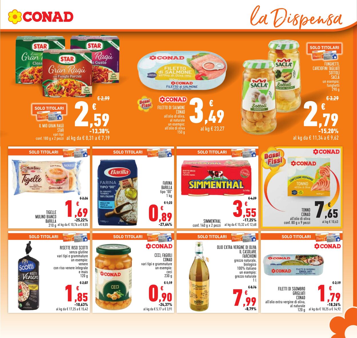 Volantino Conad 31.08.2023 - 13.09.2023