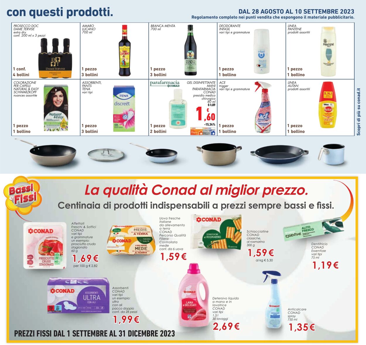 Volantino Conad 31.08.2023 - 13.09.2023