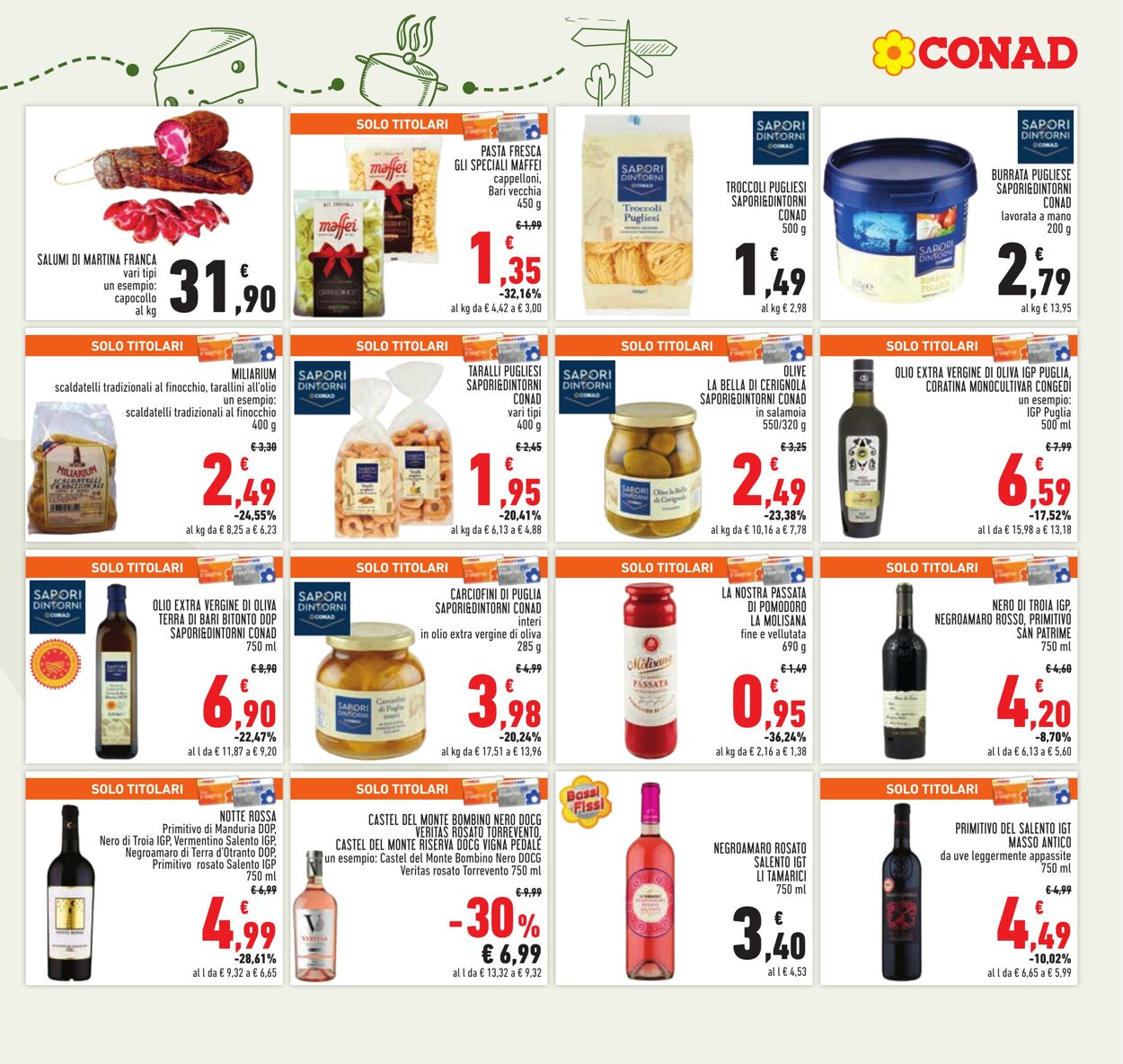 Volantino Conad 31.08.2023 - 13.09.2023