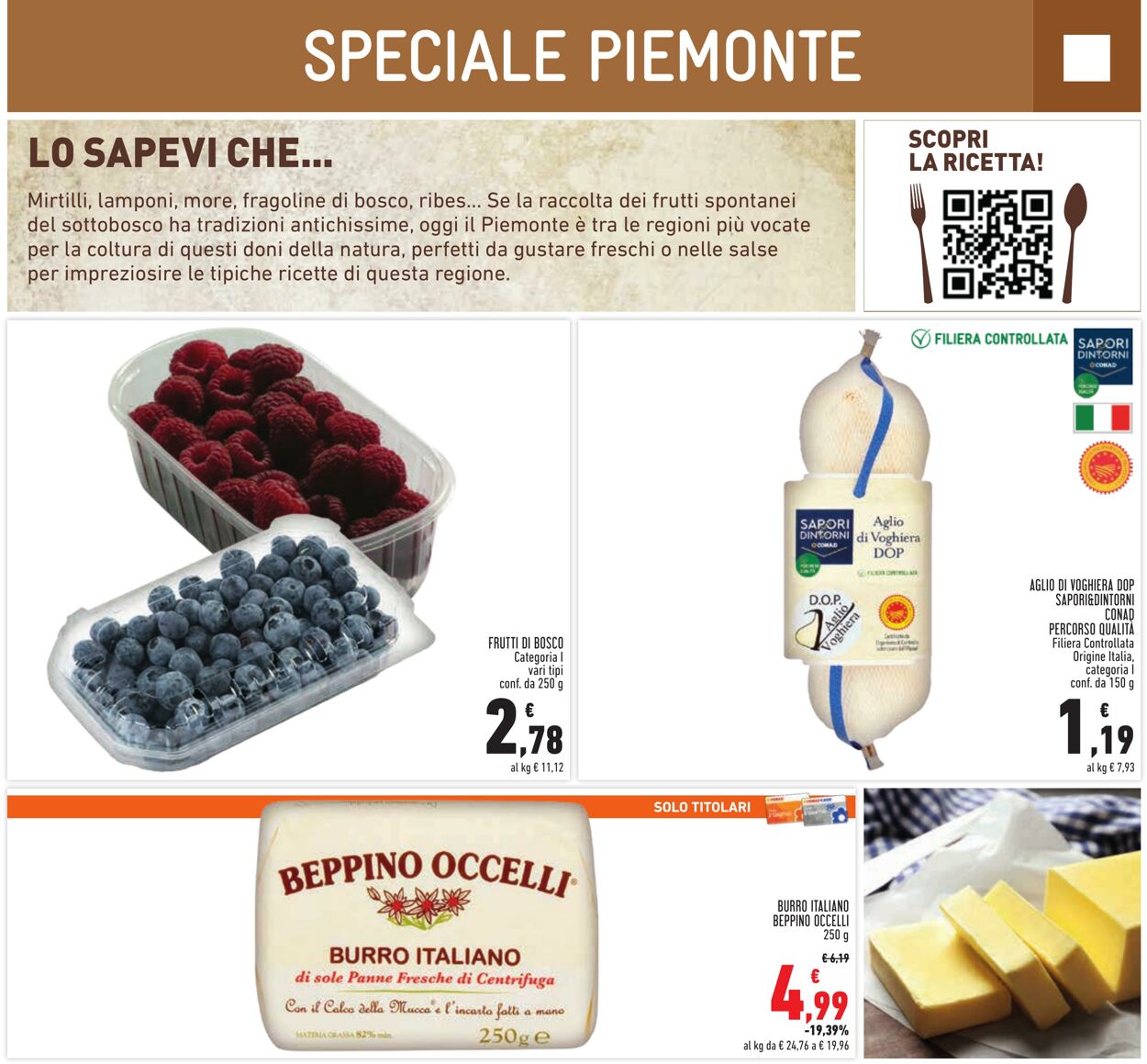 Volantino Conad 31.08.2023 - 13.09.2023