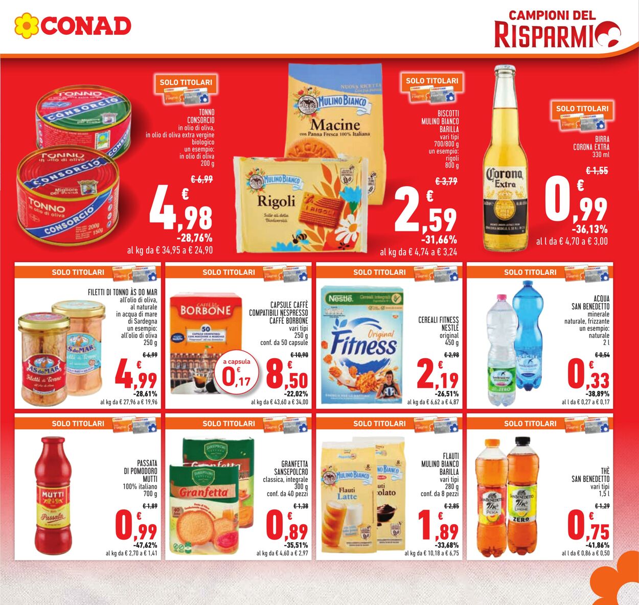 Volantino Conad 31.08.2023 - 13.09.2023