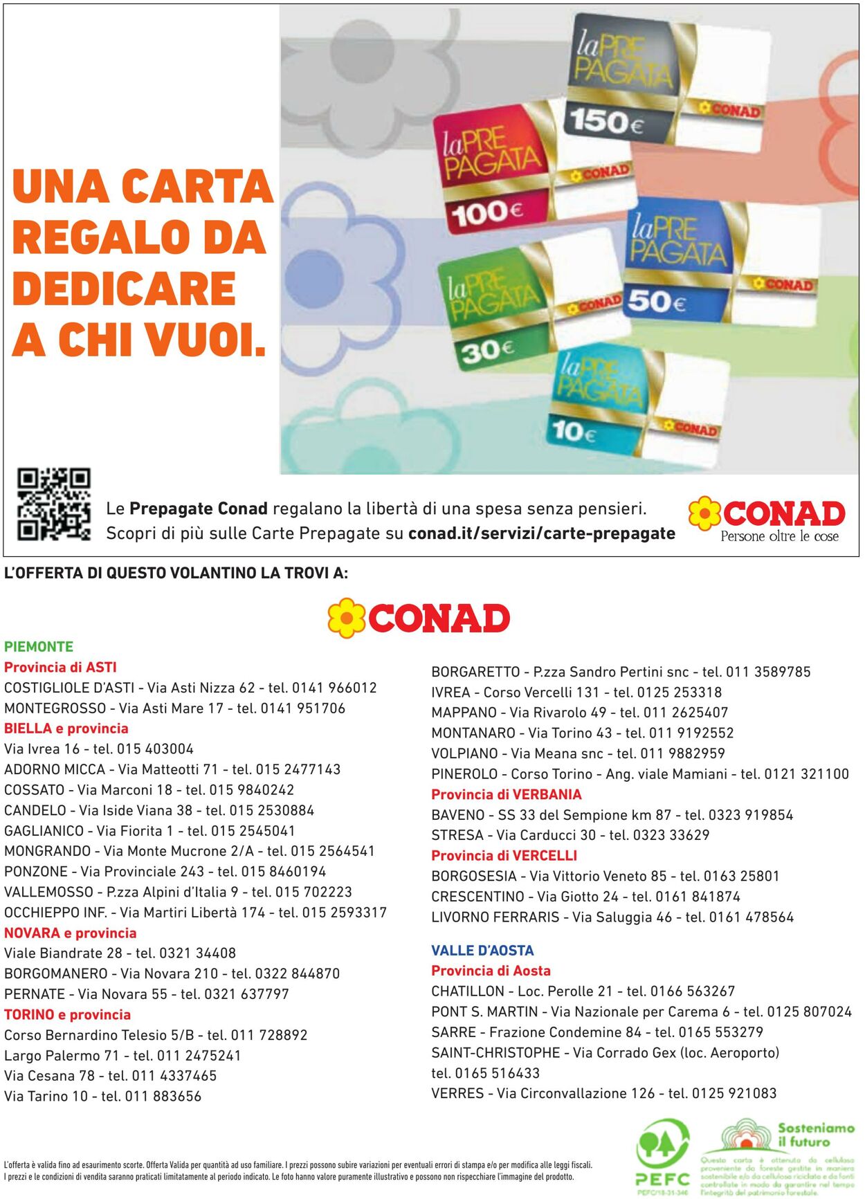 Volantino Conad 09.11.2023 - 03.12.2023