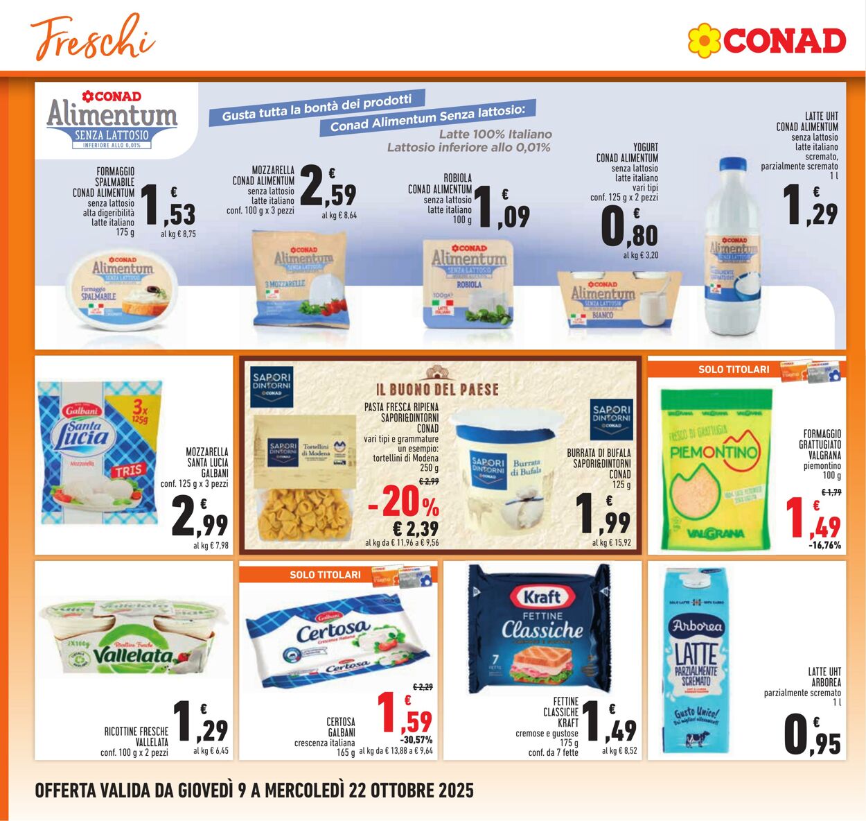 Volantino Conad 08.10.2025 - 08.10.2025
