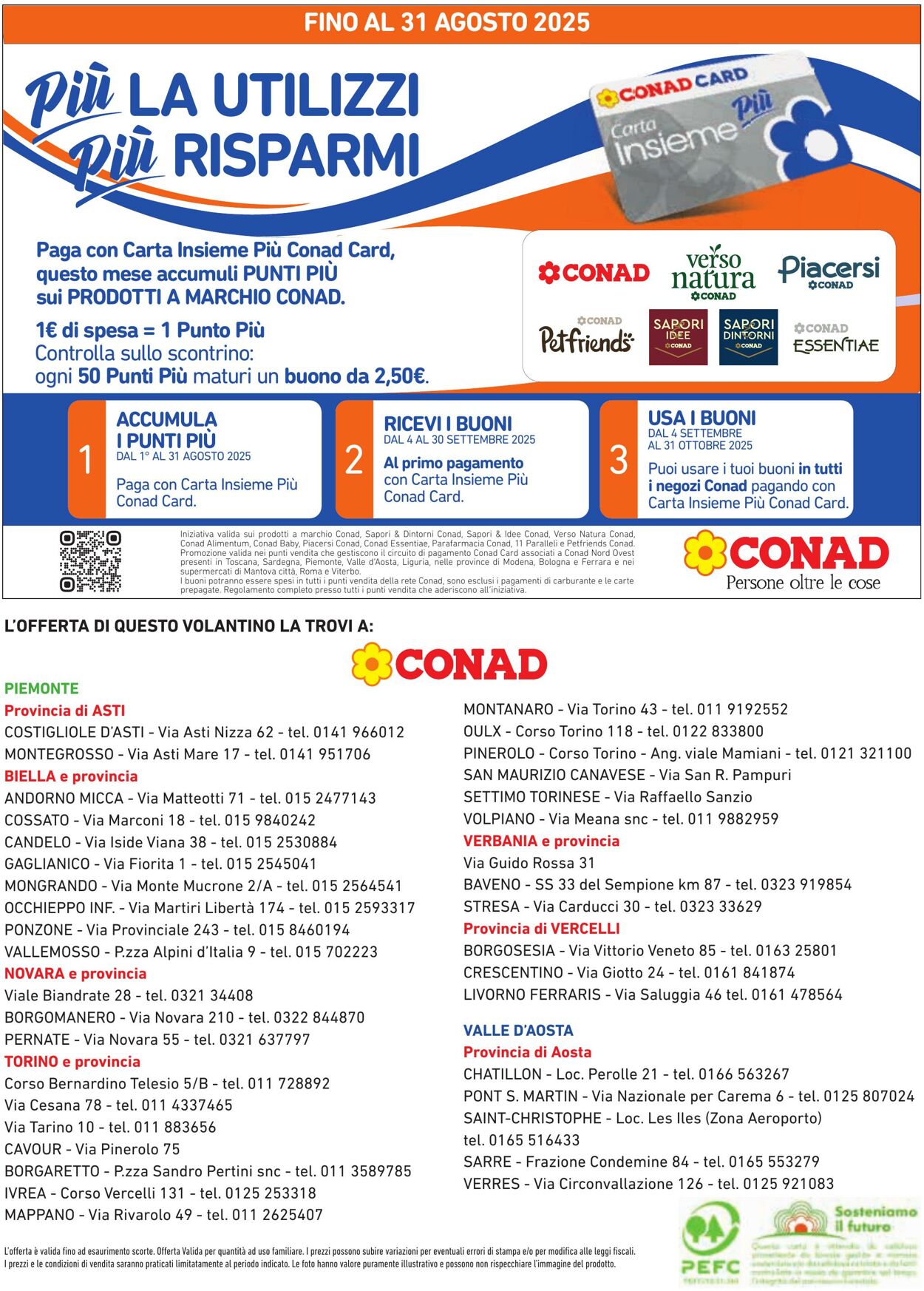 Volantino Conad 10.08.2025 - 10.08.2025