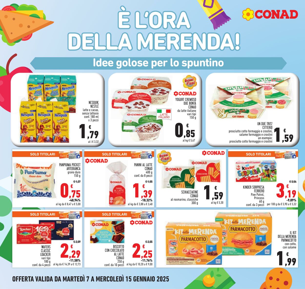 Volantino Conad 07.01.2025 - 15.01.2025