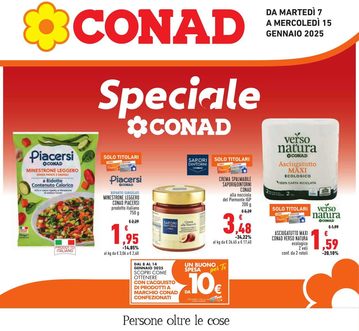 Volantino Conad 07.01.2025 - 15.01.2025