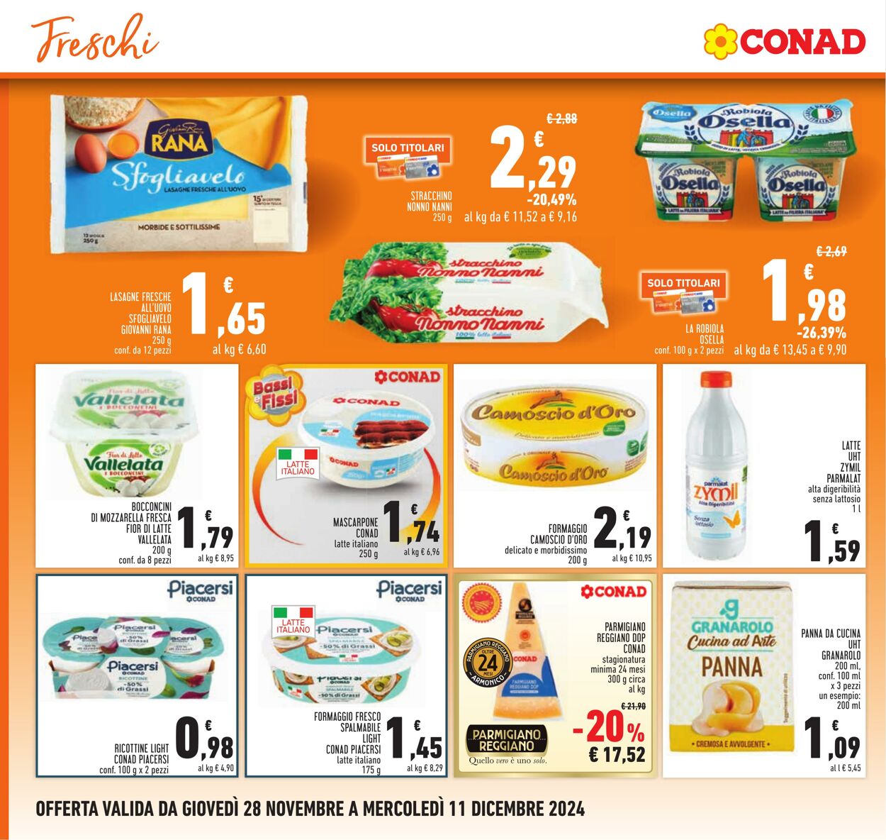 Volantino Conad 28.11.2024 - 11.12.2024