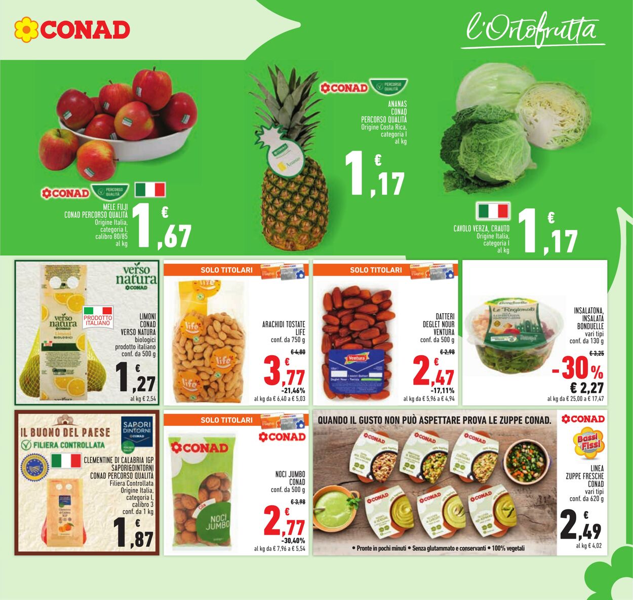 Volantino Conad 28.11.2024 - 11.12.2024