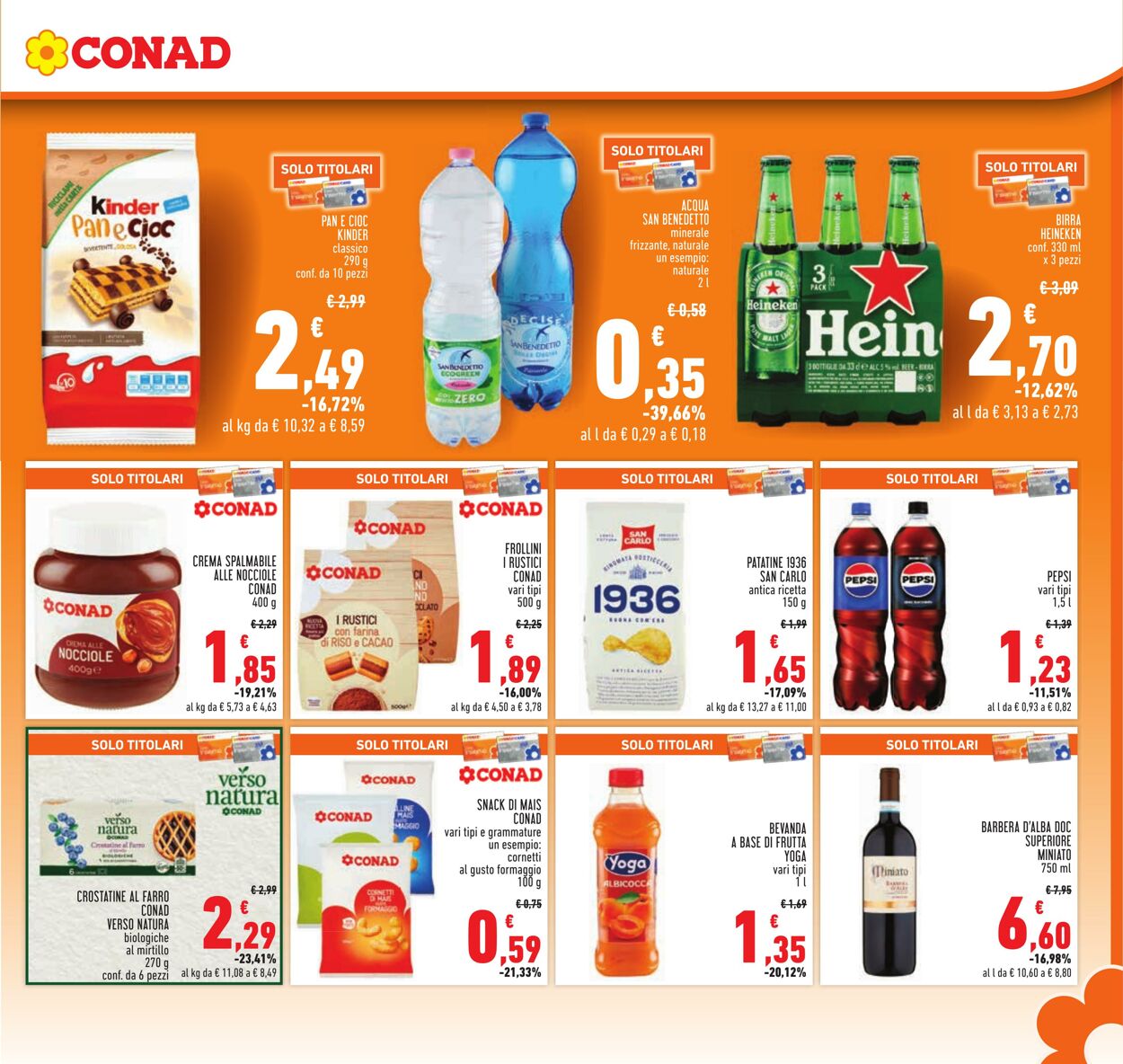 Volantino Conad 28.11.2024 - 11.12.2024