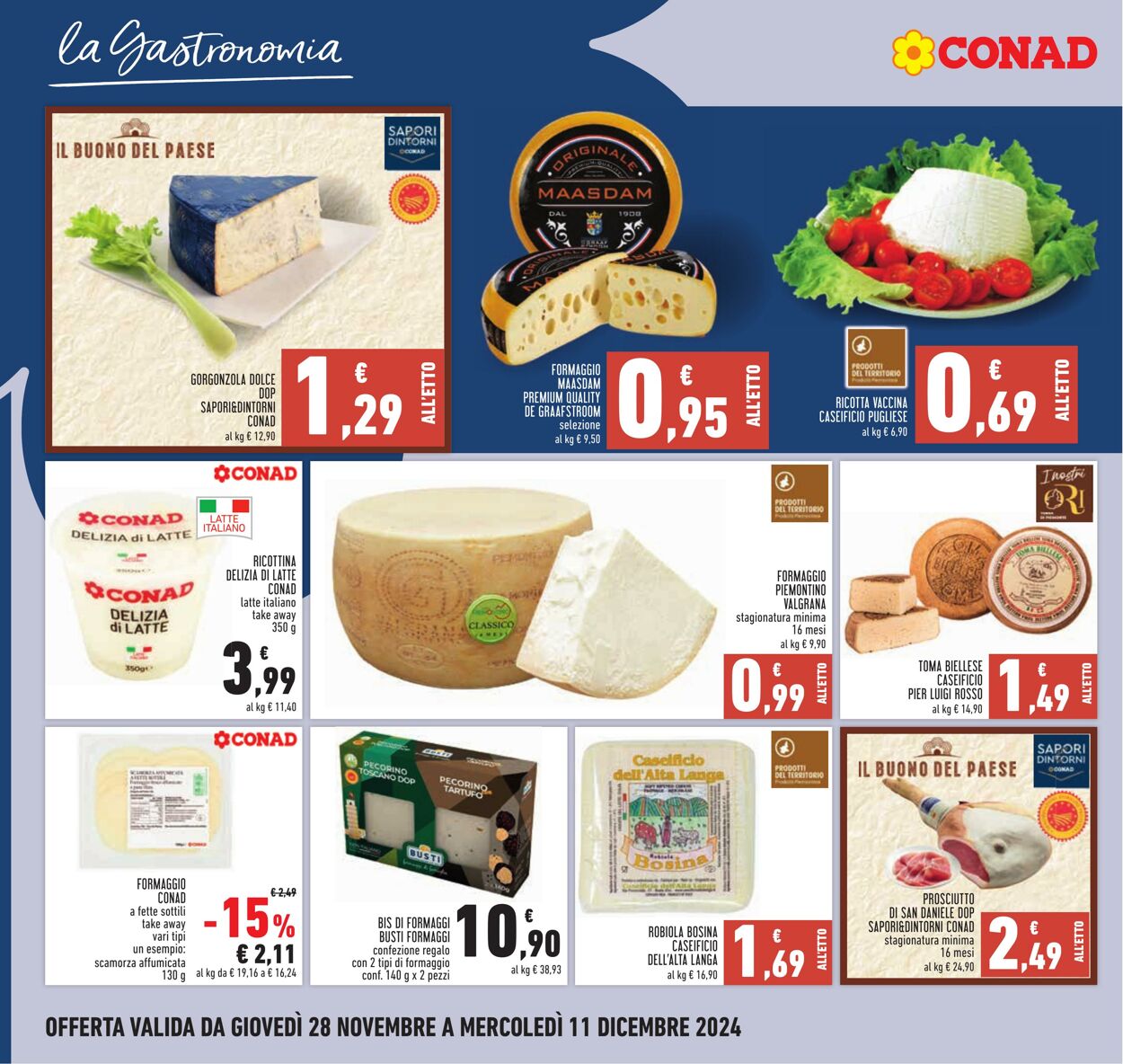 Volantino Conad 28.11.2024 - 11.12.2024