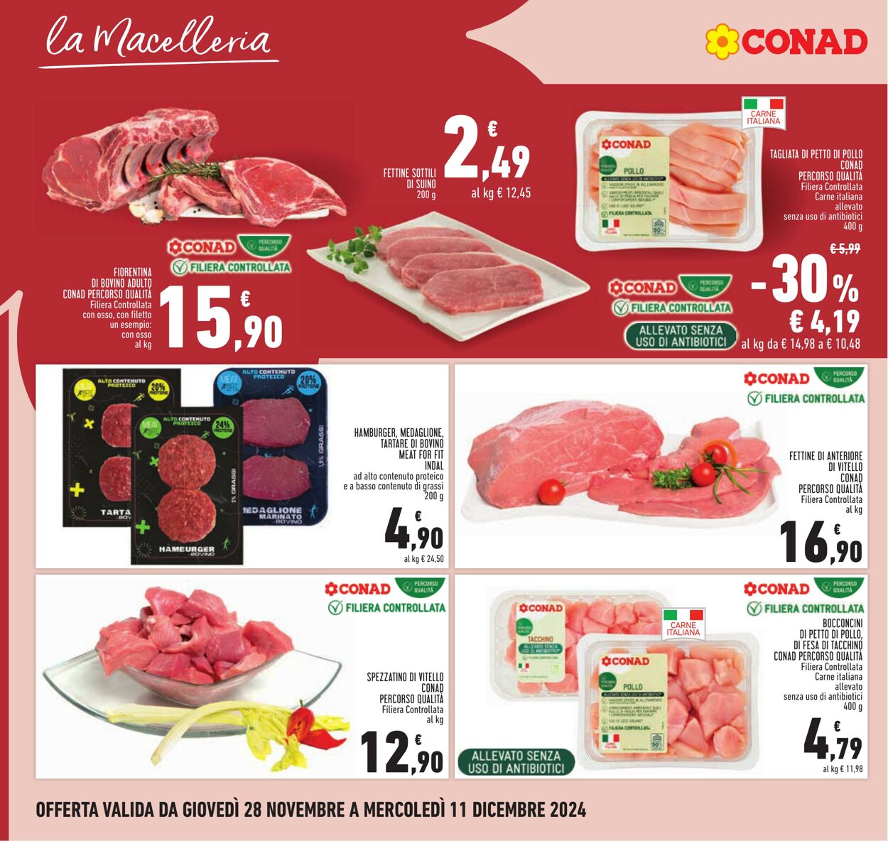 Volantino Conad 28.11.2024 - 11.12.2024