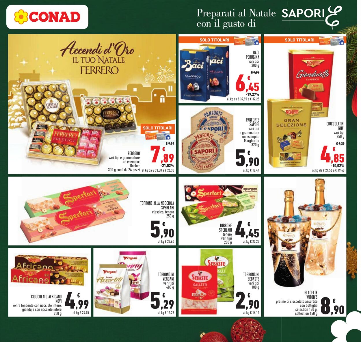 Volantino Conad 28.11.2024 - 11.12.2024