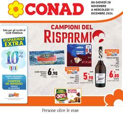 Volantino Conad 28.11.2024 - 11.12.2024