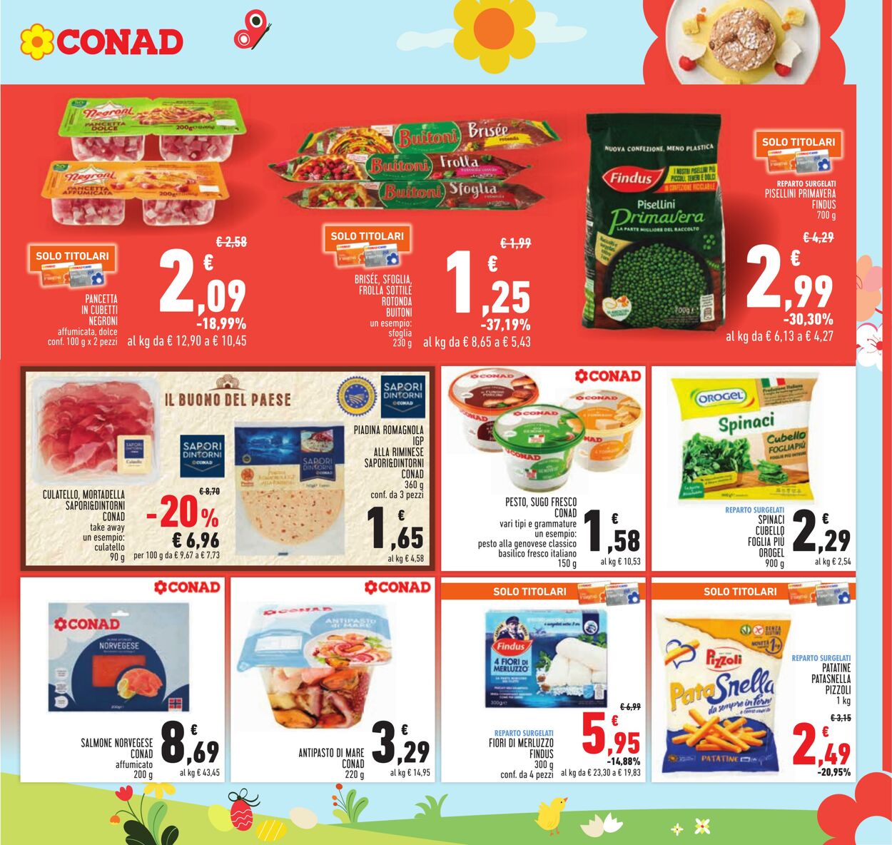 Volantino Conad 30.03.2023 - 10.04.2023