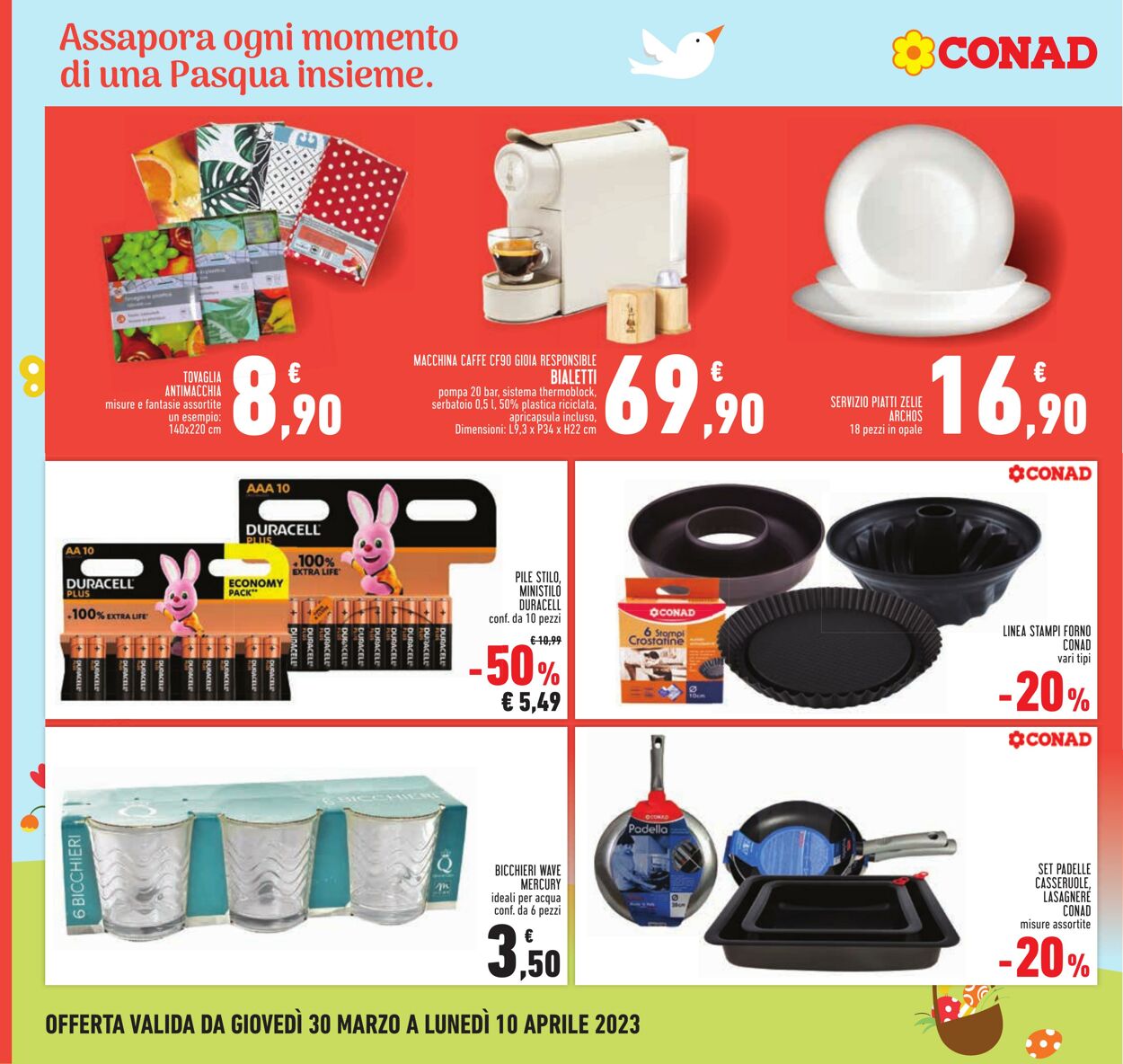 Volantino Conad 30.03.2023 - 10.04.2023