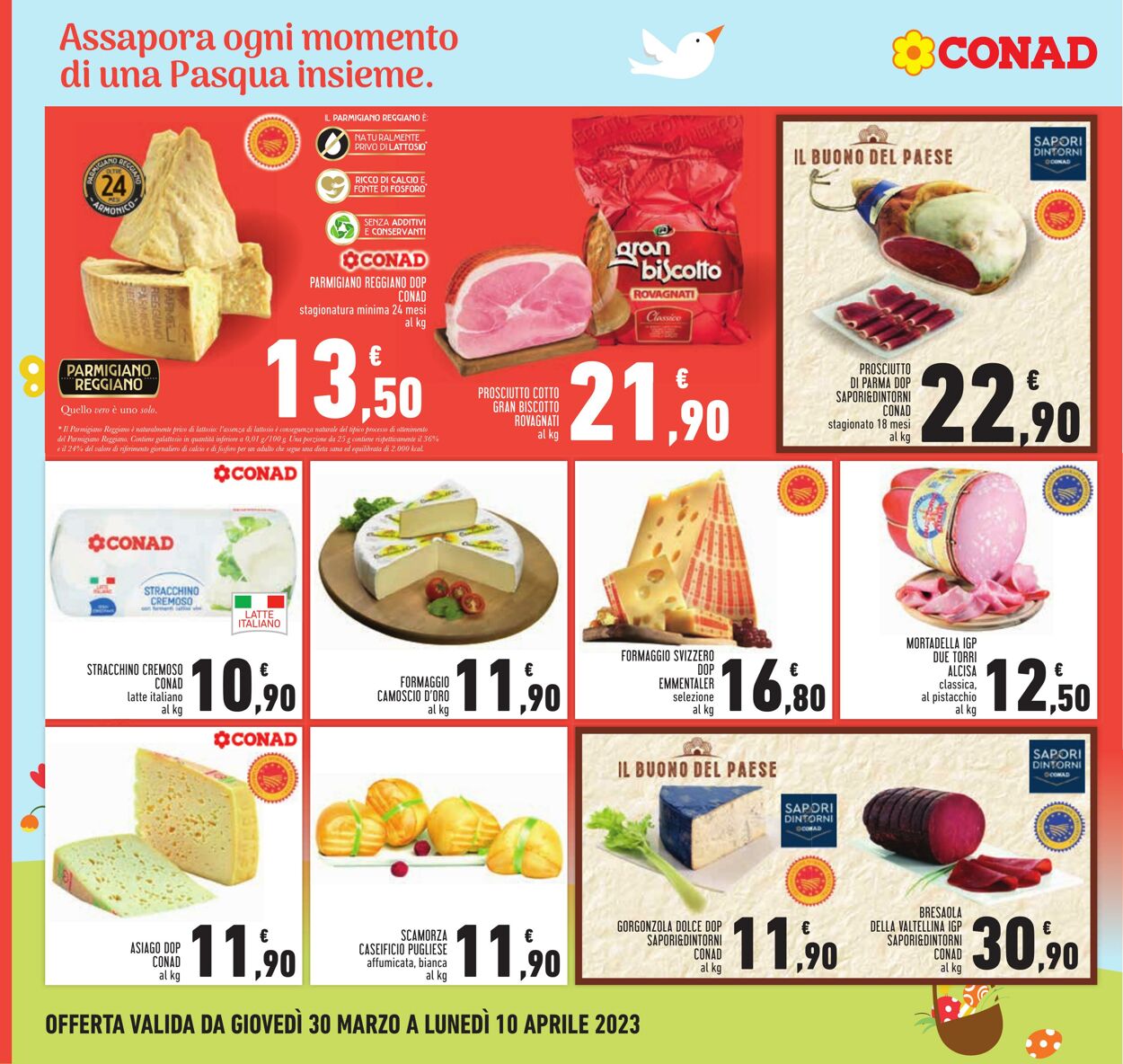 Volantino Conad 30.03.2023 - 10.04.2023