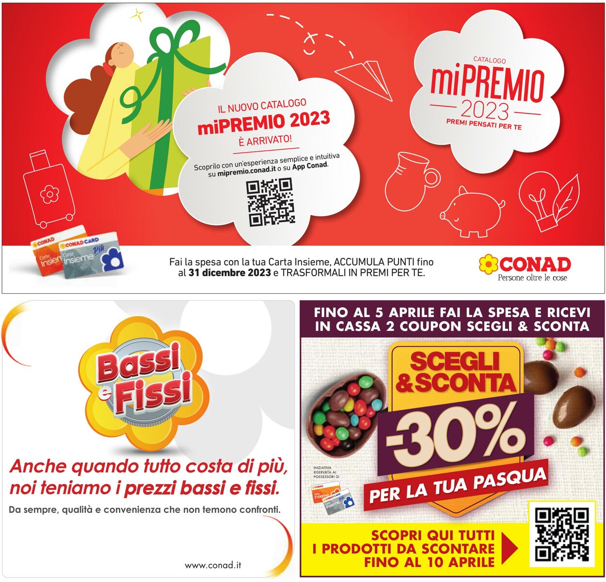 Volantino Conad 30.03.2023 - 10.04.2023