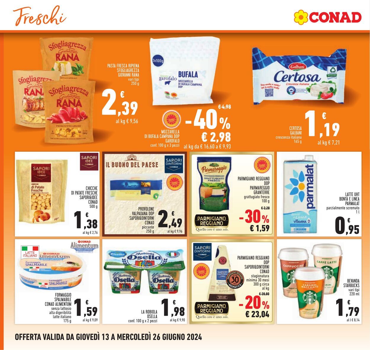 Volantino Conad 13.06.2024 - 26.06.2024