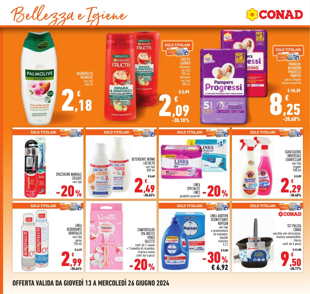 Volantino Conad 13.06.2024 - 26.06.2024