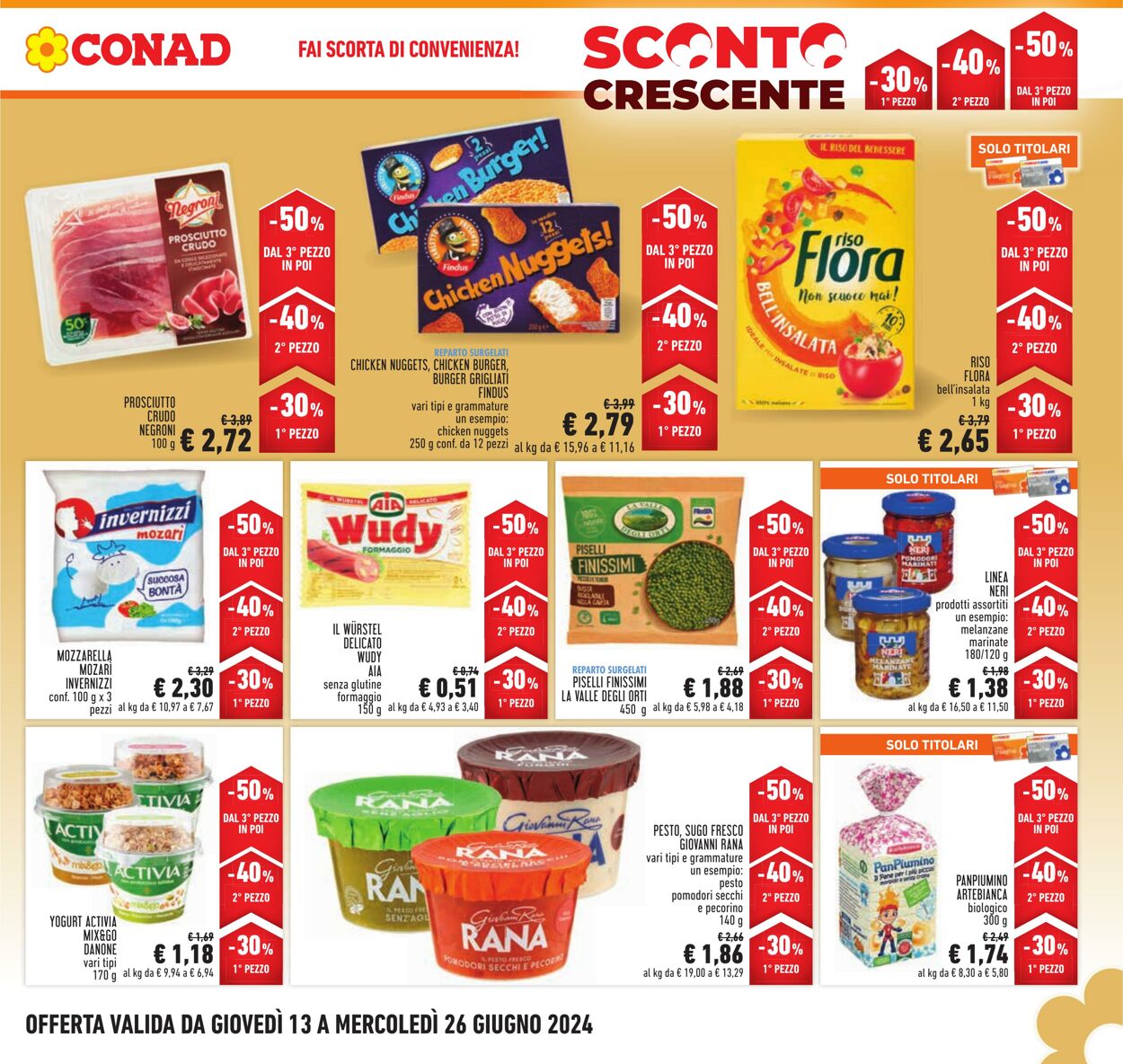 Volantino Conad 13.06.2024 - 26.06.2024