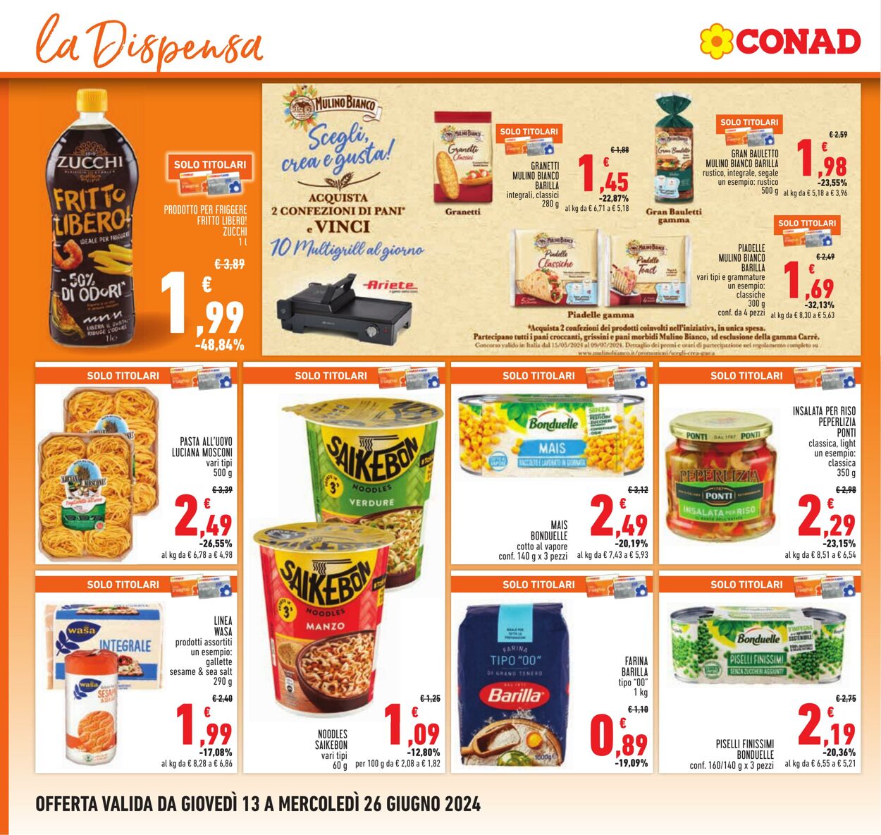 Volantino Conad 13.06.2024 - 26.06.2024