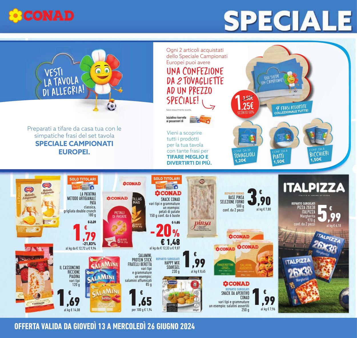 Volantino Conad 13.06.2024 - 26.06.2024