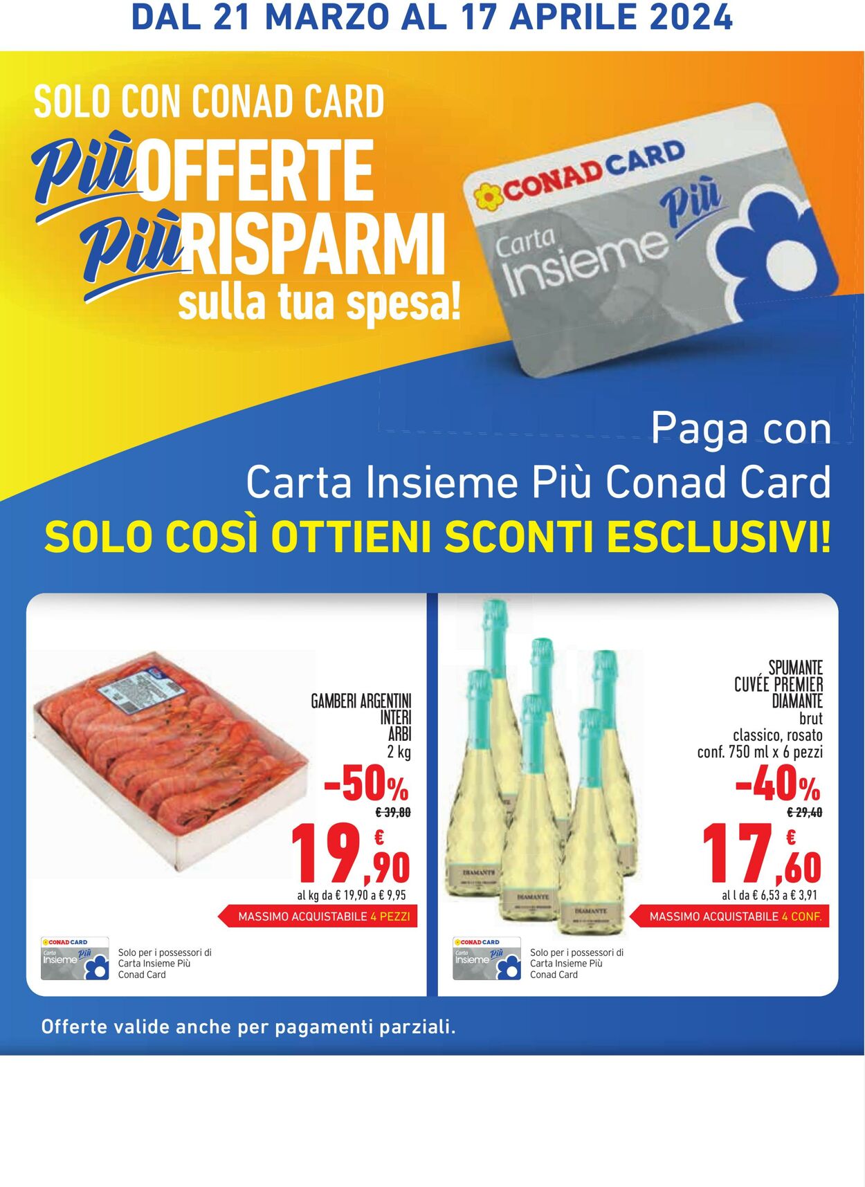 Volantino Conad 21.03.2024 - 17.04.2024