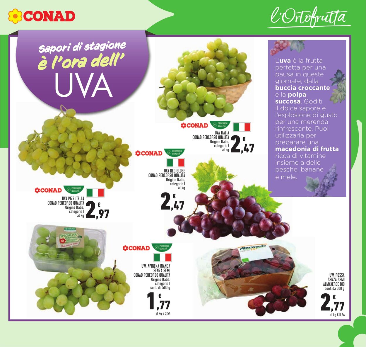 Volantino Conad 21.09.2025 - 21.09.2025