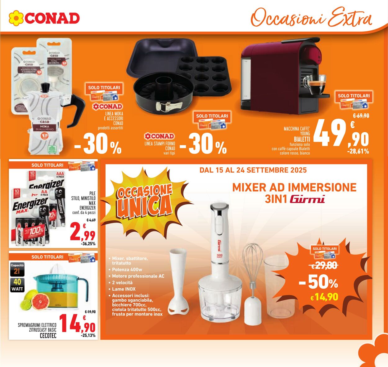 Volantino Conad 09.09.2025 - 09.09.2025