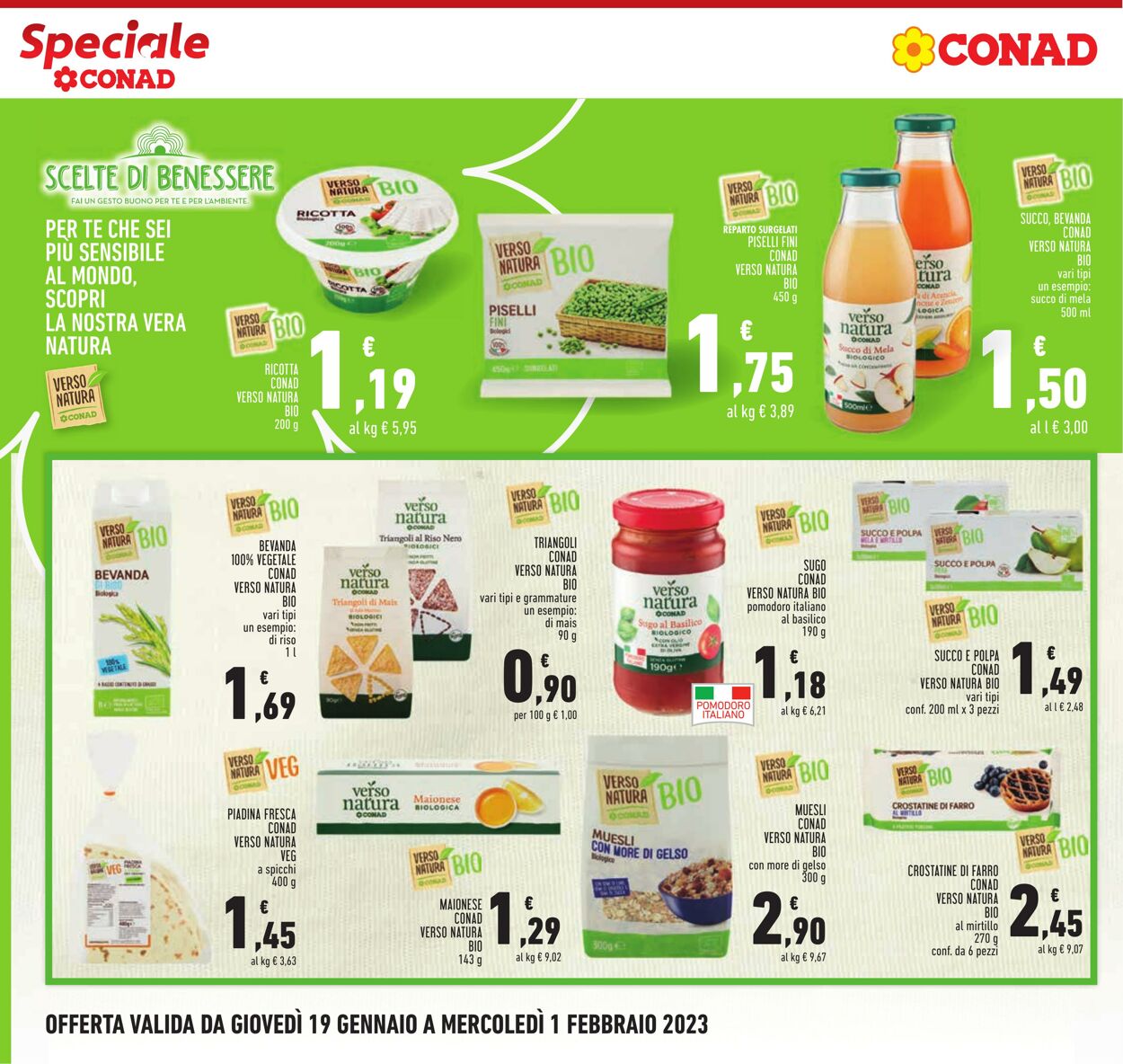 Volantino Conad 19.01.2023 - 01.02.2023