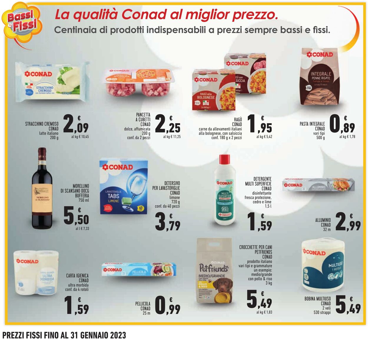 Volantino Conad 19.01.2023 - 01.02.2023