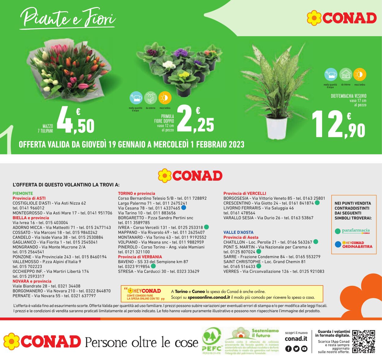 Volantino Conad 19.01.2023 - 01.02.2023