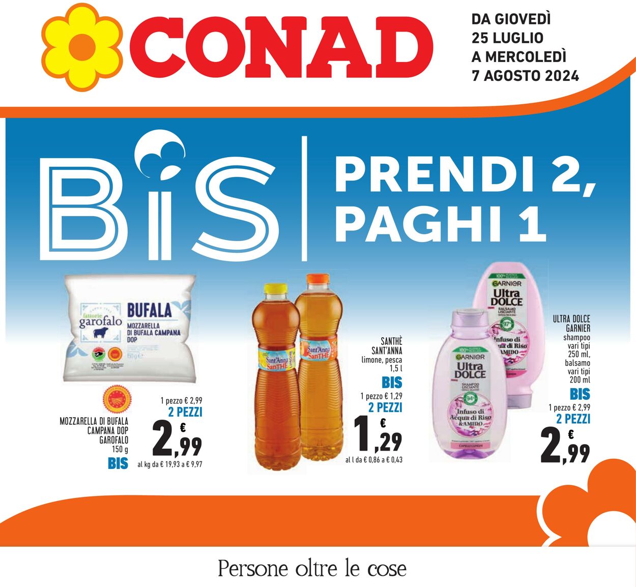 Volantino Conad 25.07.2024 - 07.08.2024