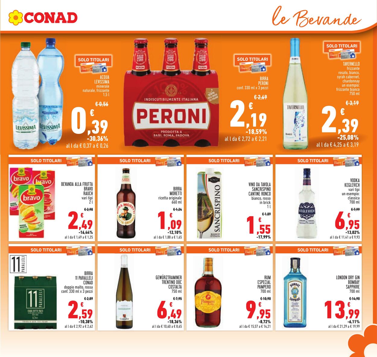 Volantino Conad 25.07.2024 - 07.08.2024