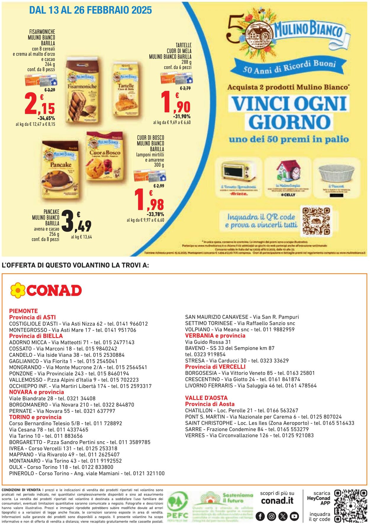 Volantino Conad 13.02.2025 - 26.02.2025