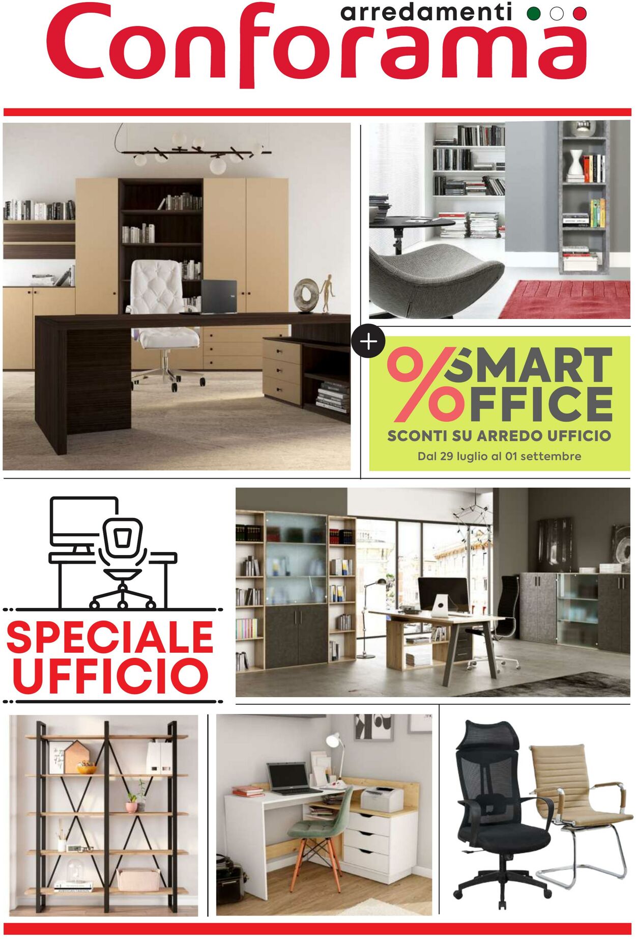 Volantino Conforama 29.07.2025 - 01.09.2025