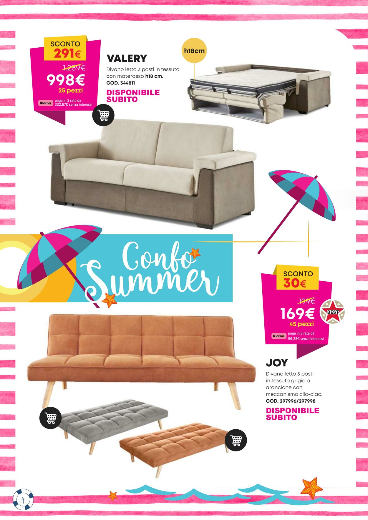 Volantino Conforama 13.06.2025 - 13.07.2025