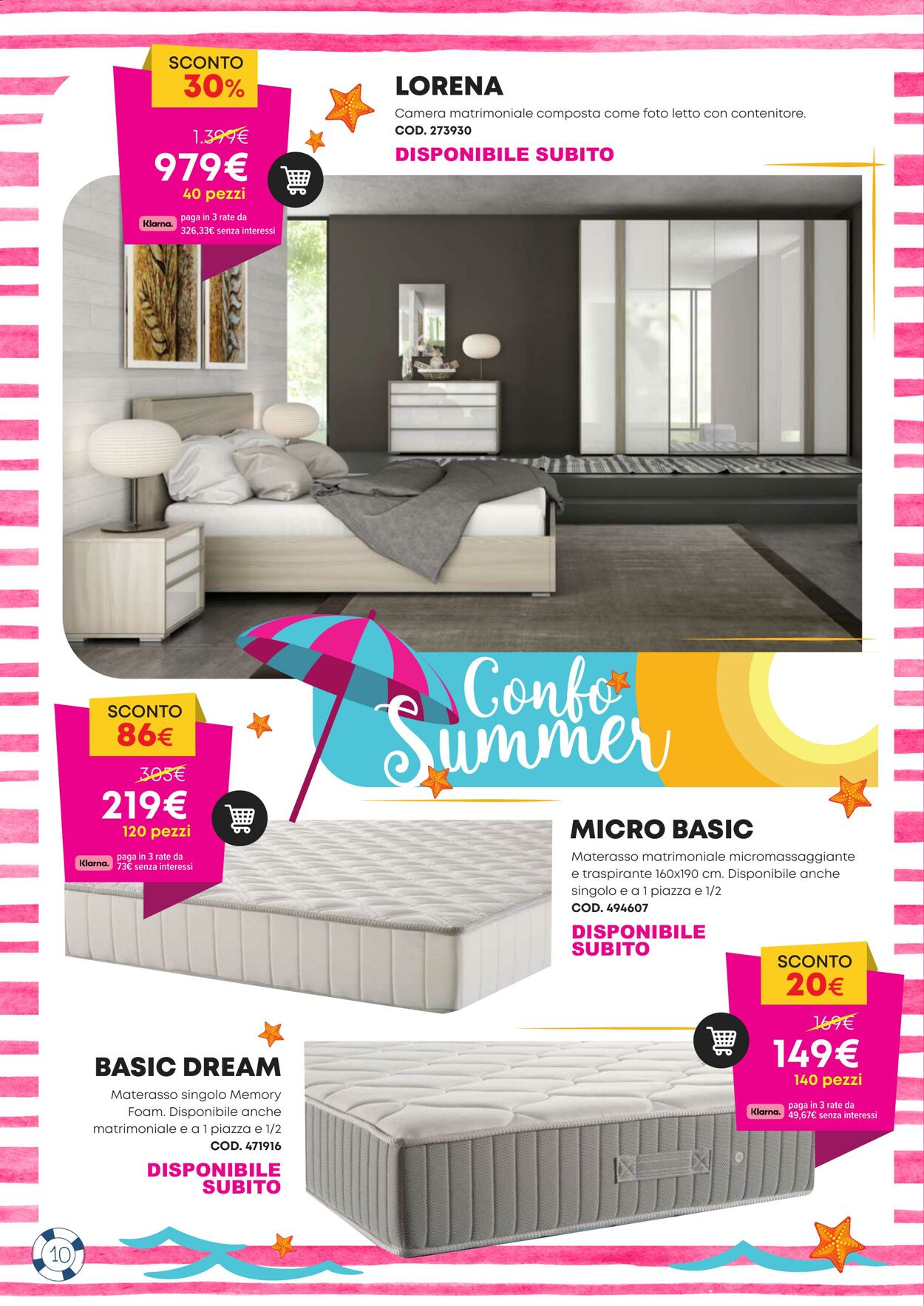 Volantino Conforama 13.06.2025 - 13.07.2025