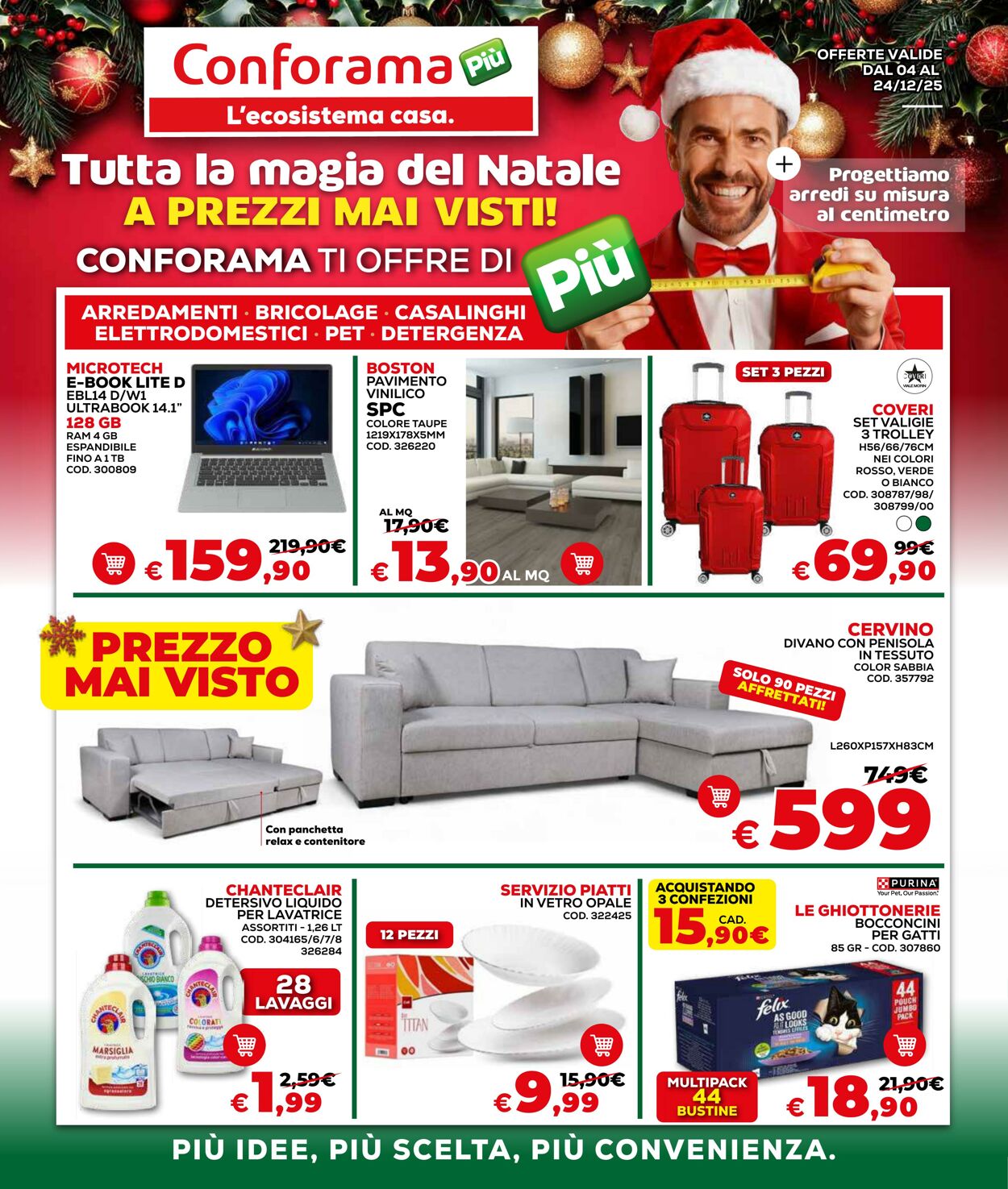 Volantino Conforama 04.12.2025 - 24.12.2025