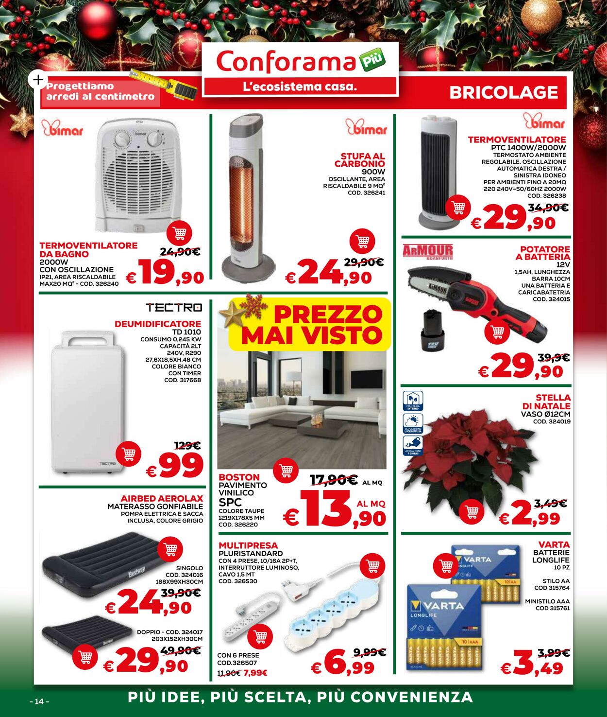 Volantino Conforama 04.12.2025 - 24.12.2025