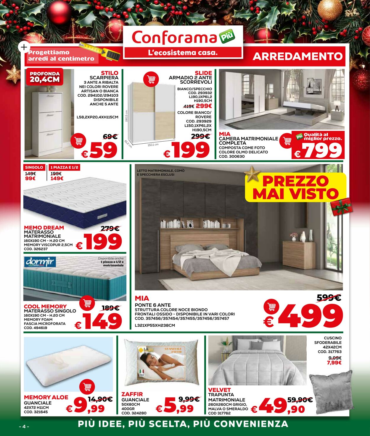 Volantino Conforama 04.12.2025 - 24.12.2025
