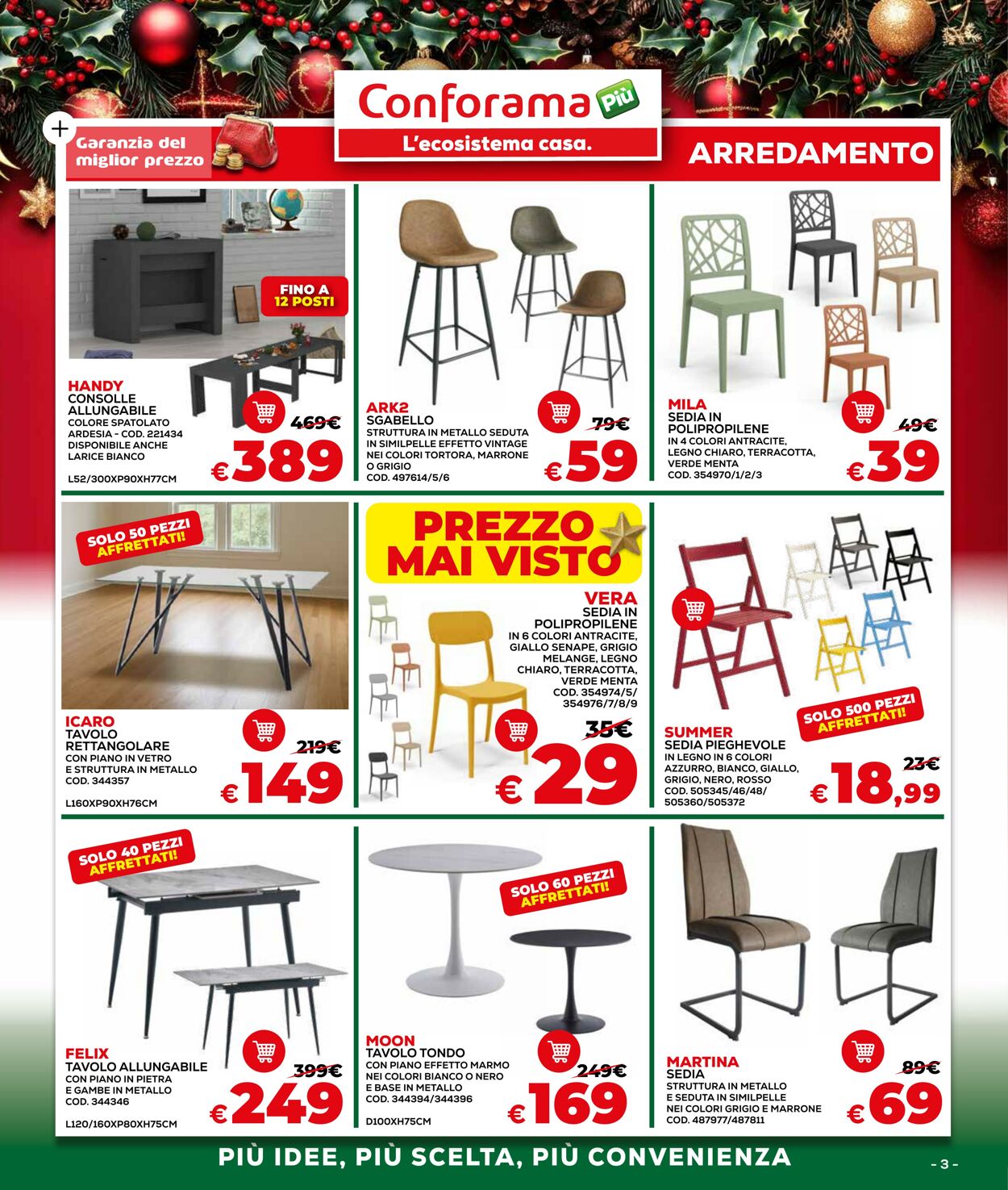 Volantino Conforama 04.12.2025 - 24.12.2025