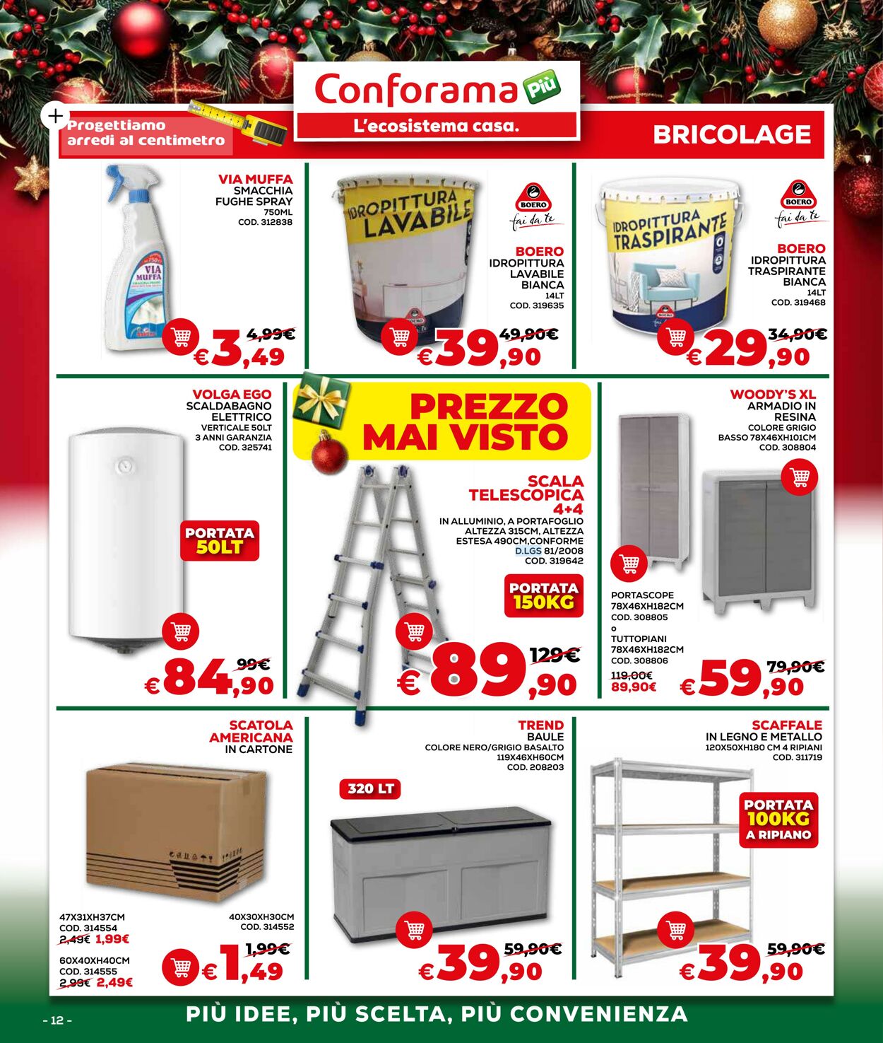 Volantino Conforama 04.12.2025 - 24.12.2025