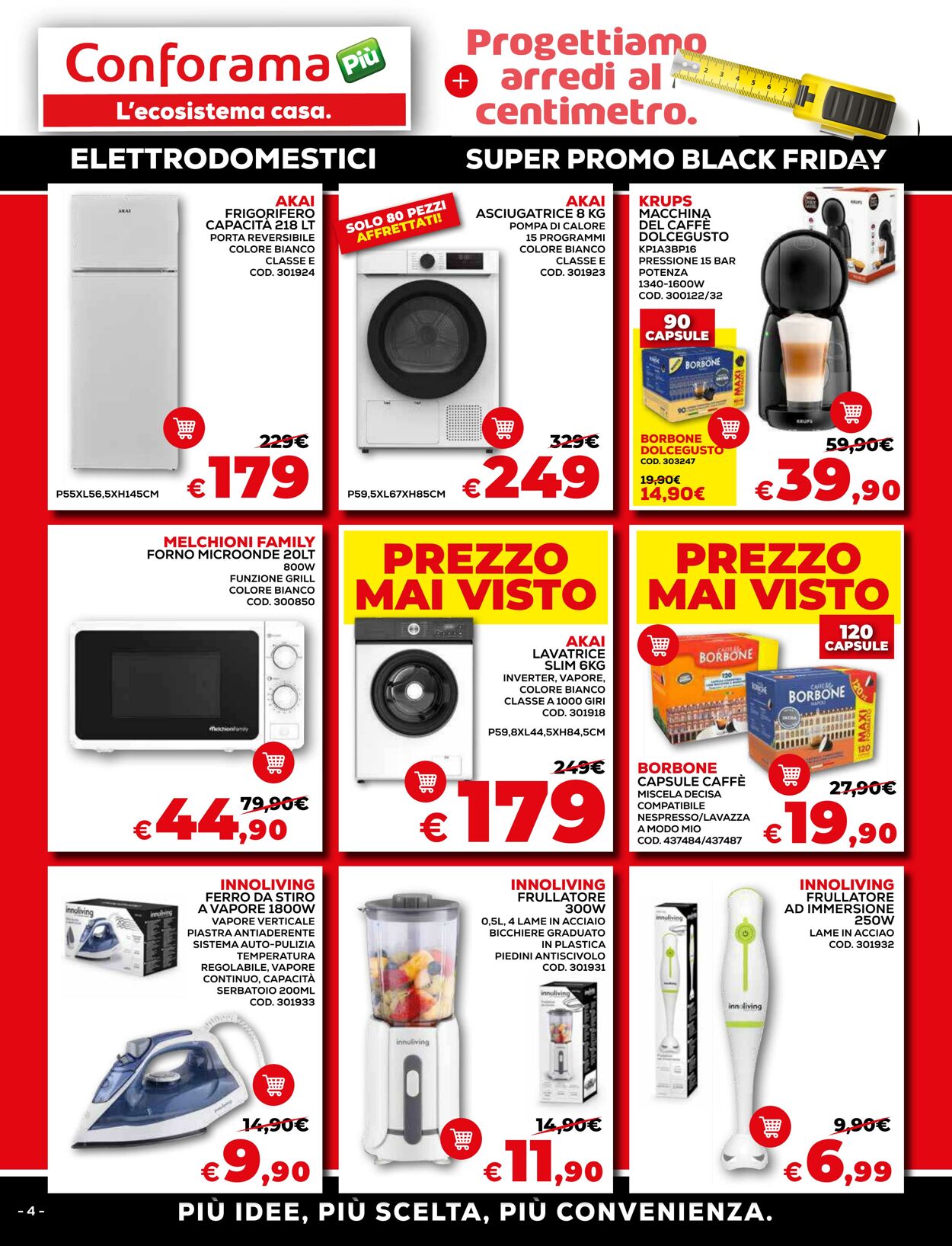 Volantino Conforama 17.11.2025 - 30.11.2025