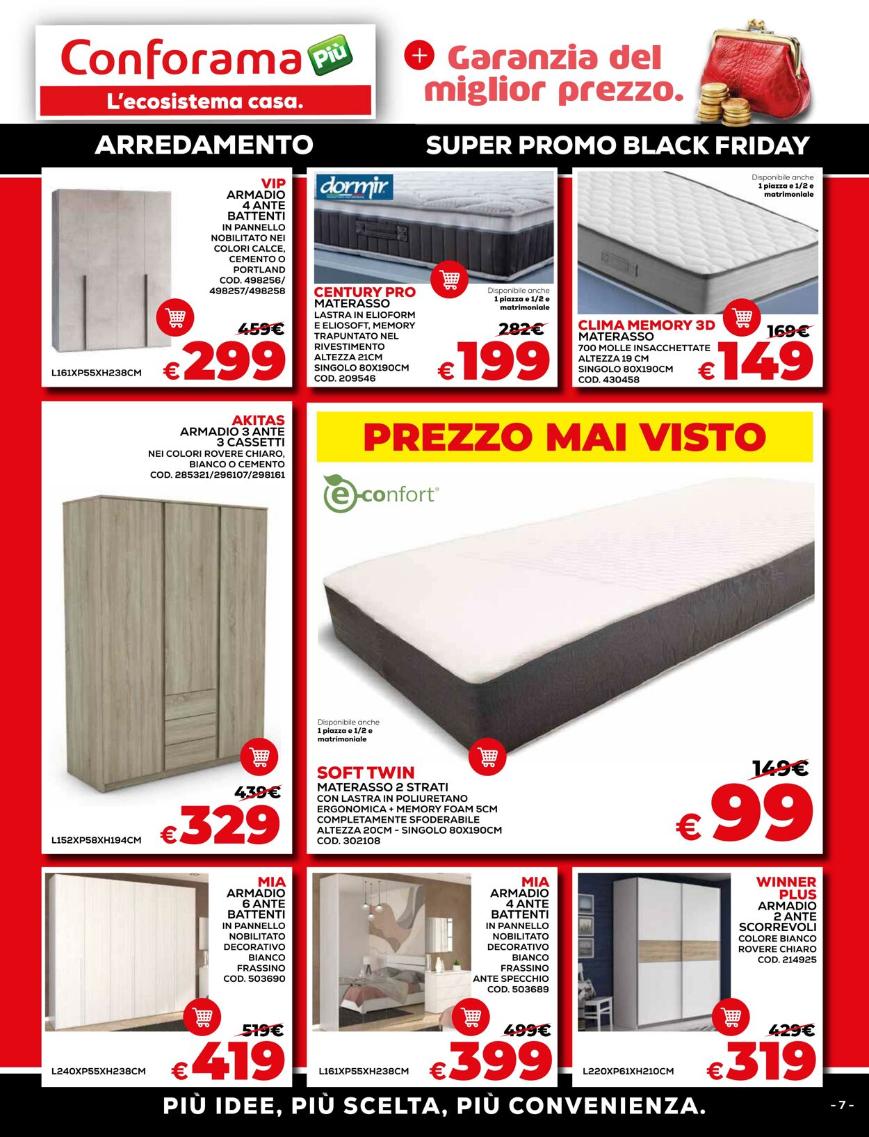 Volantino Conforama 17.11.2025 - 30.11.2025