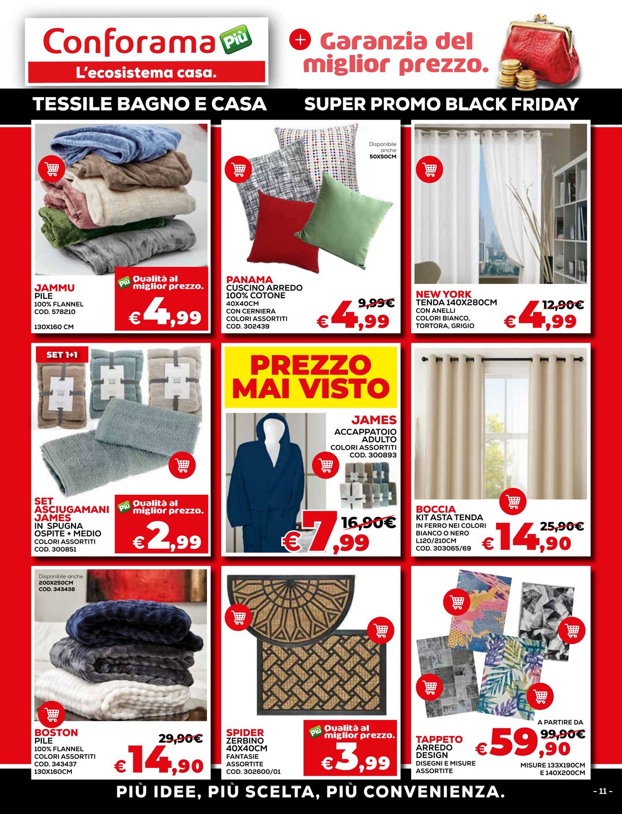 Volantino Conforama 17.11.2025 - 30.11.2025