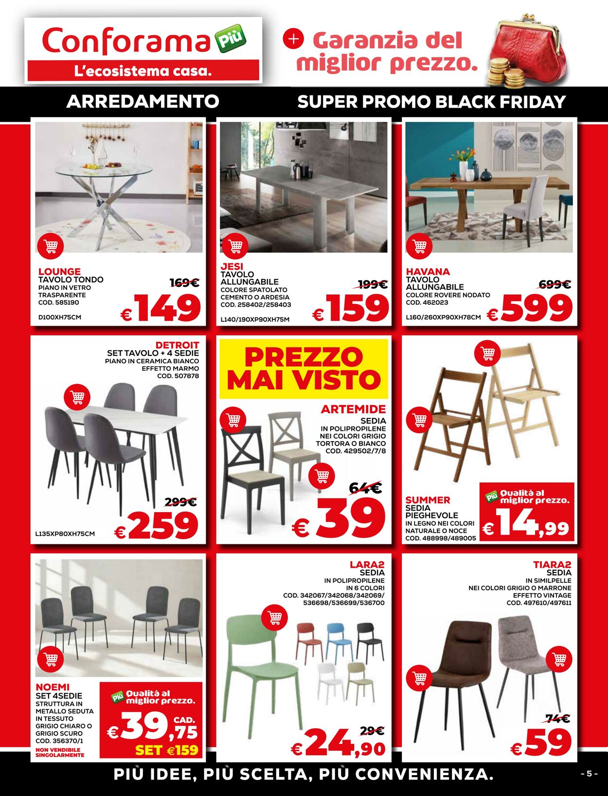 Volantino Conforama 17.11.2025 - 30.11.2025