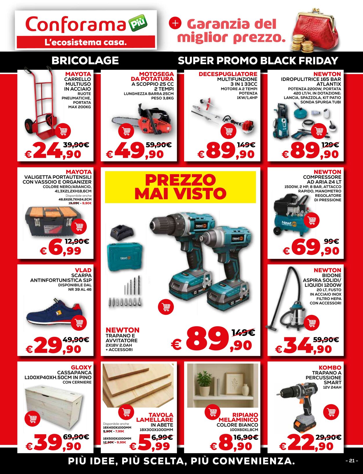 Volantino Conforama 17.11.2025 - 30.11.2025