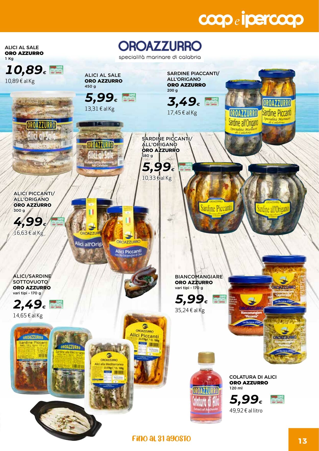 Volantino Coop 16.07.2025 - 31.08.2025