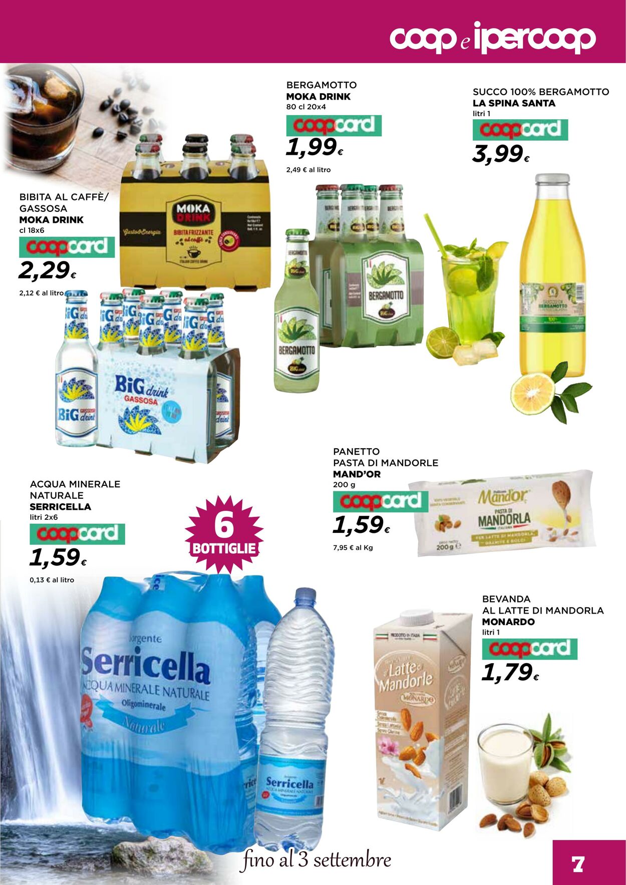 Volantino Coop 14.07.2023 - 03.09.2023